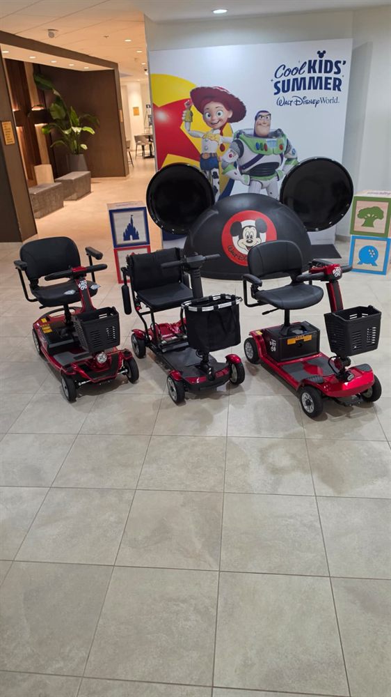 Easy Go Orlando electric wheelchair delivered at an Orlando resort