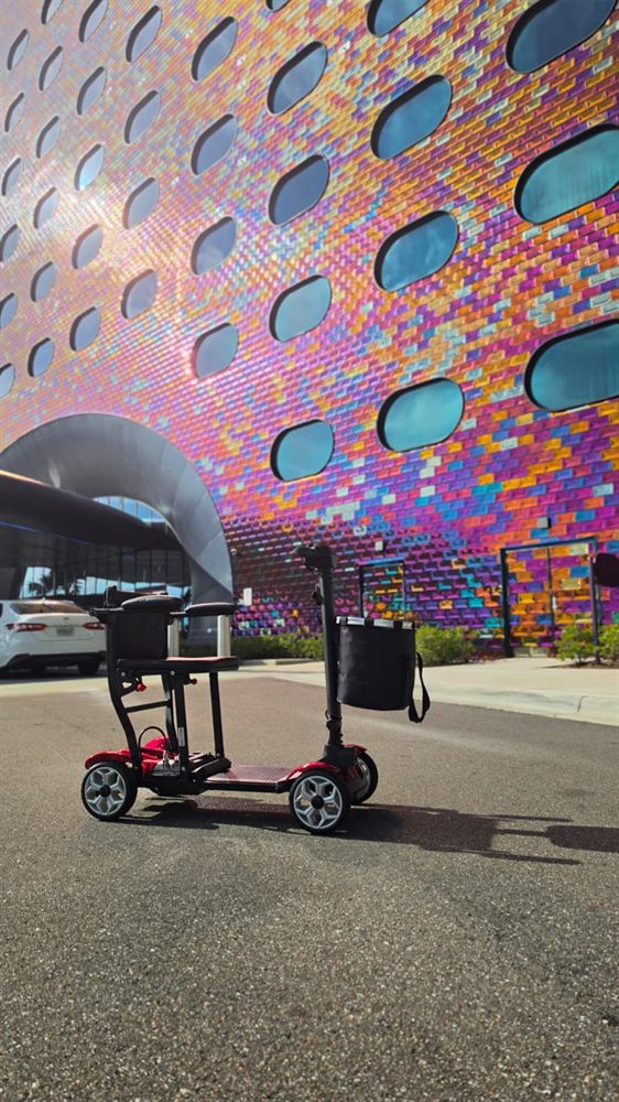 Easy Go Orlando mobility scooter delivered to an Orlando vacation home