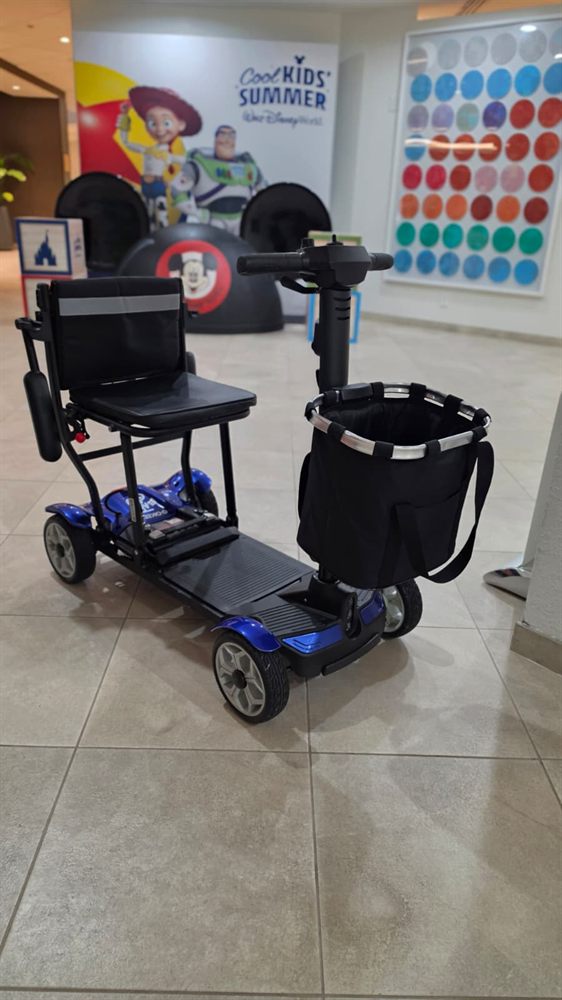 Easy Go Orlando mobility scooter delivered at Disney Grand Floridian