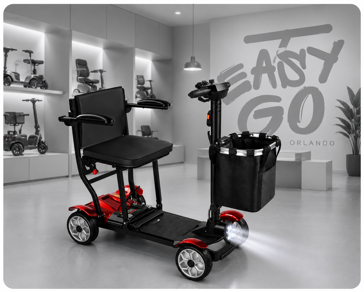 Long-Range Mobility Scooter