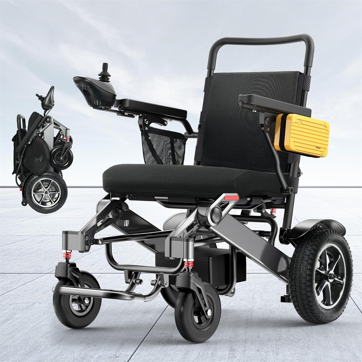 Electric Wheelchair Standard folded in two steps