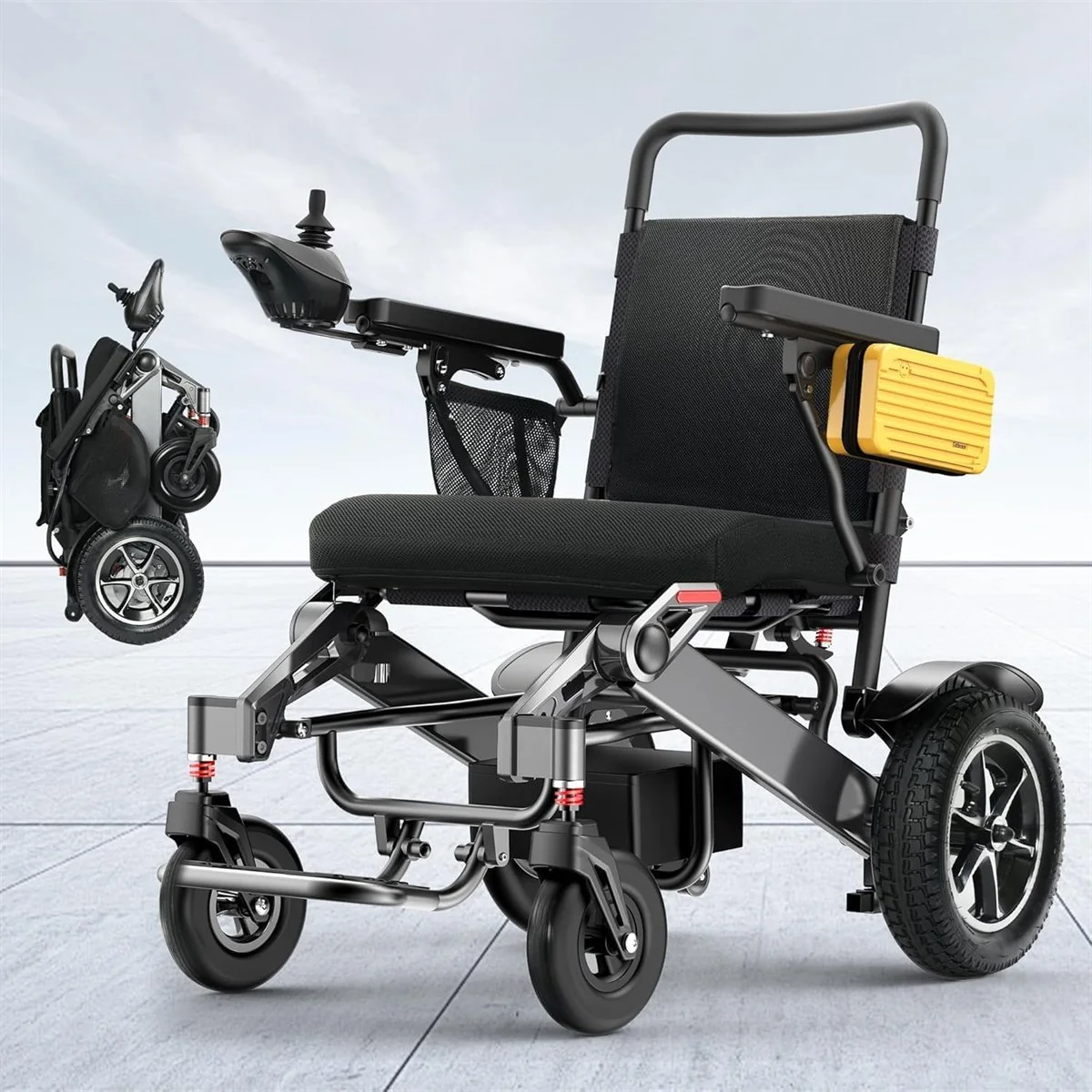 Electric Wheelchair Standard folded in two steps
