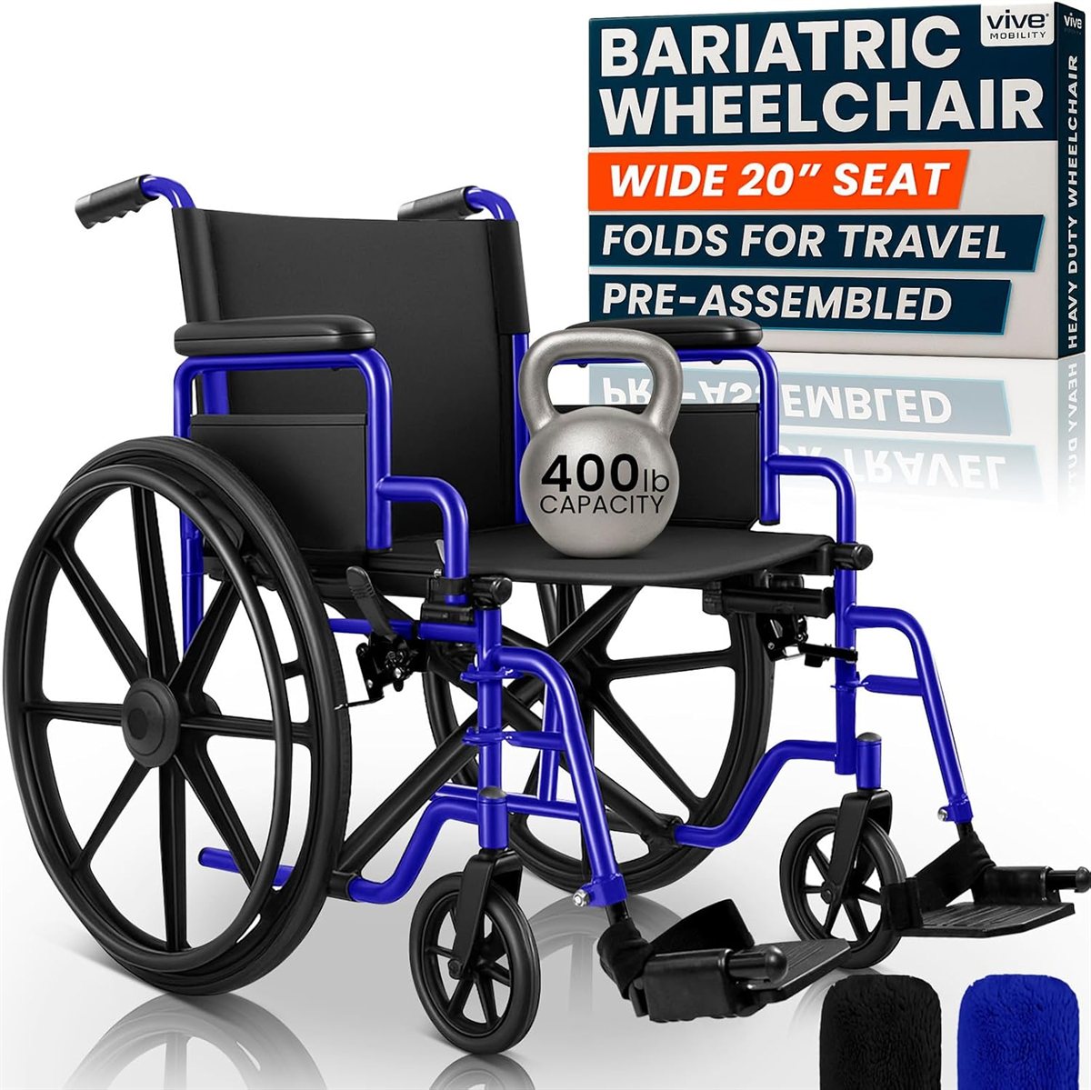 Manual wheelchair handles and brake levers