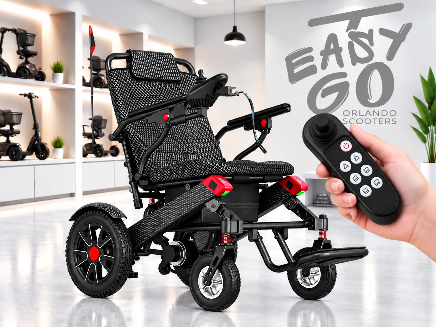 Electric Wheelchair Long Range